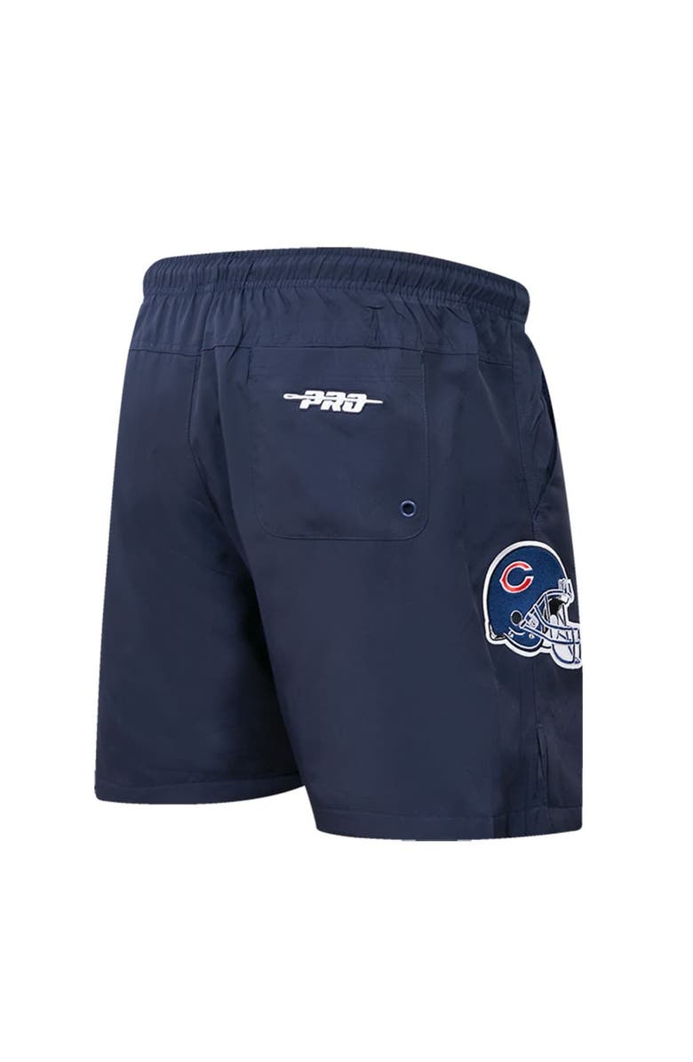 PRO STANDARD Men's Pro Standard Navy Chicago Bears Woven Shorts, Alternate, color, Navy