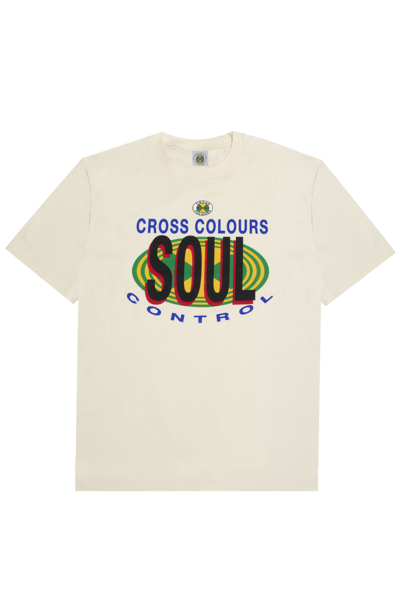 Cross Colours Soul Control T-Shirt, Main, color, 