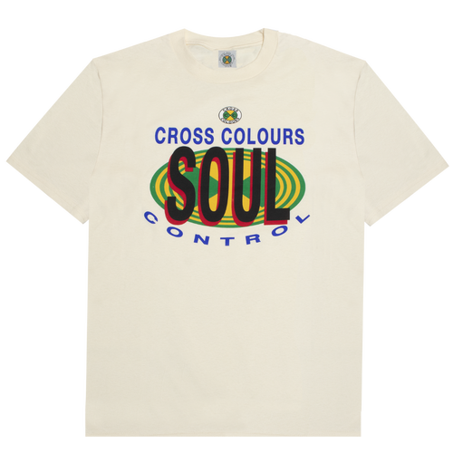 Cross Colours Soul Control T-shirt In White