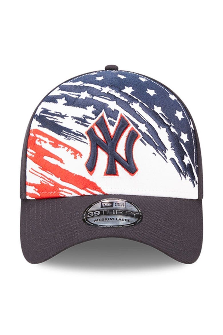 Men's New Era Navy New York Yankees 2022 4th of July 39THIRTY Flex Hat, Alternate, color, Navy