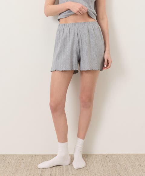 Organic Cotton Pointelle Short