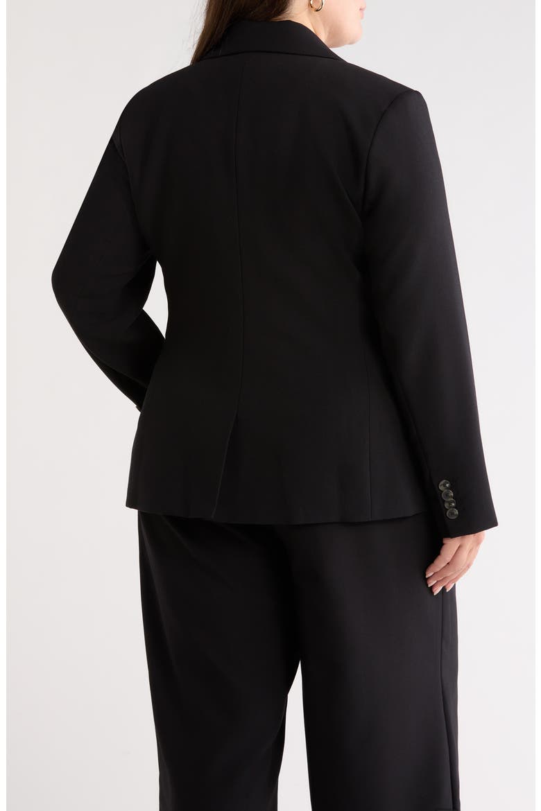 Icon Twill Hourglass Blazer, Alternate, color, BLACK