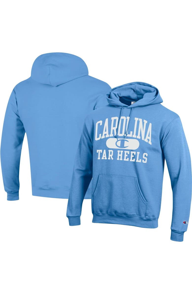 Champion Men's Champion Carolina Blue North Carolina Tar Heels Arch Pill Pullover Hoodie, Alternate, color, 