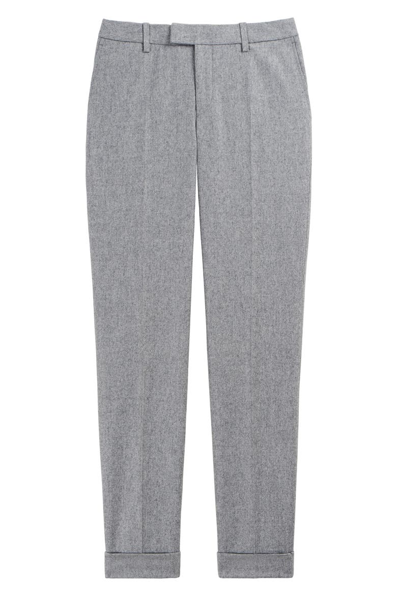 Robin Cuff Wool Trousers, Alternate, color, LIGHT GREY