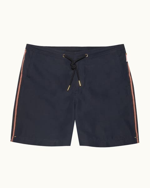 Bulldog Drawcord Mid Length Swim Shorts