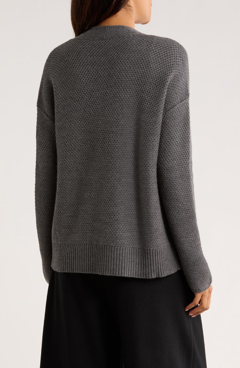 Eileen Fisher Wool Cardigan, Alternate, color, 