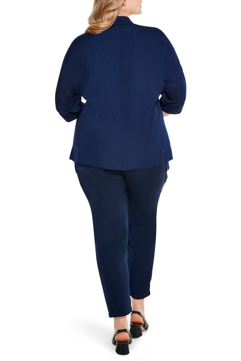 Soft Drape Town Top, Alternate, color, DARK INDIGO