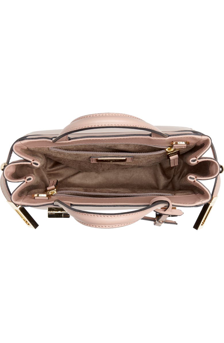 Serapian Milano Mini Meline Evolution Leather Bag, Alternate, color,