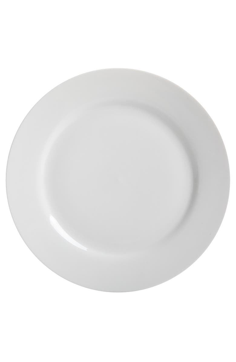 Gibson Home Noble Court 7.5 inch Dessert Plate Set , Set of 12, Alternate, color, White