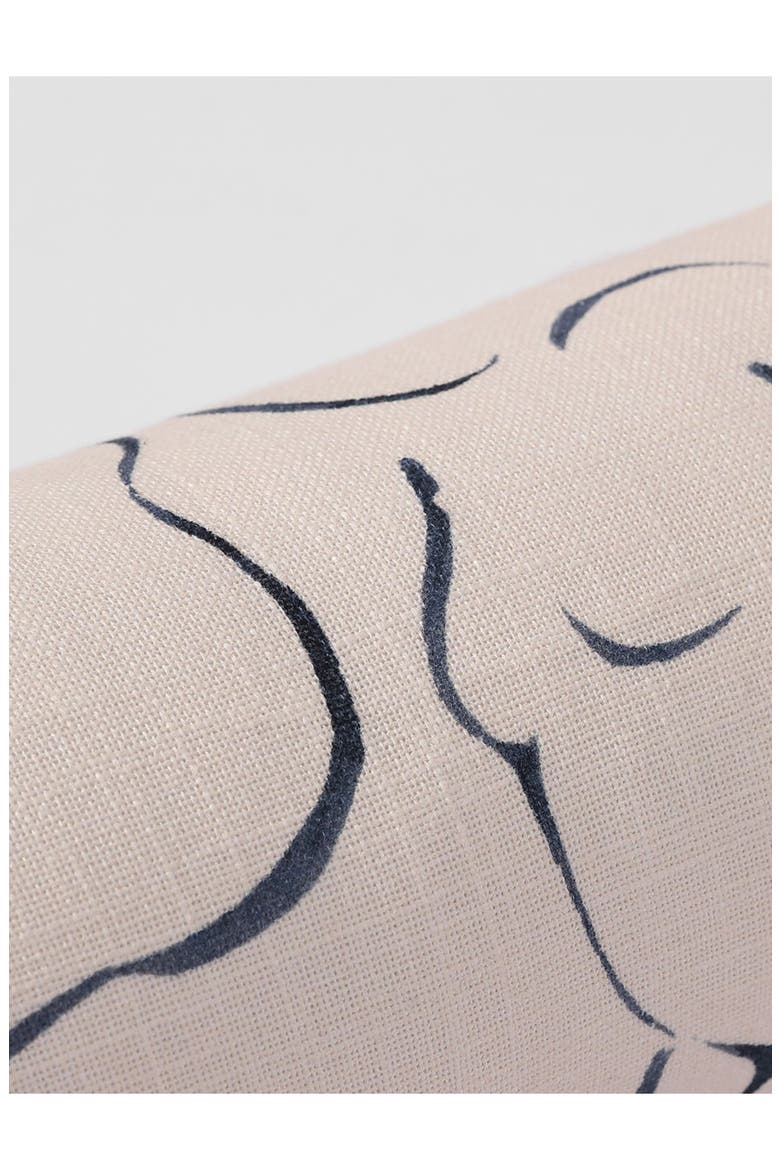 Amour Cotton Bolster Pillow, Alternate, color, OFF WHITE