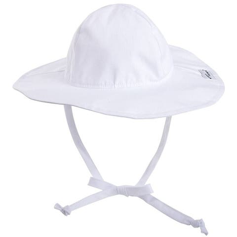 Baby/Toddler UPF 50+ Organic UV Blocking Wide Brim Floppy Sun Hat