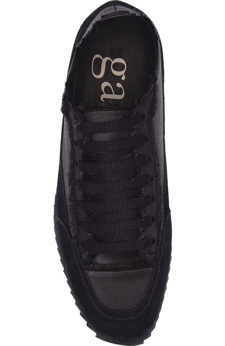 Pedro Garcia Orella Platform Sneaker, Alternate, color, Off Black - Tonal