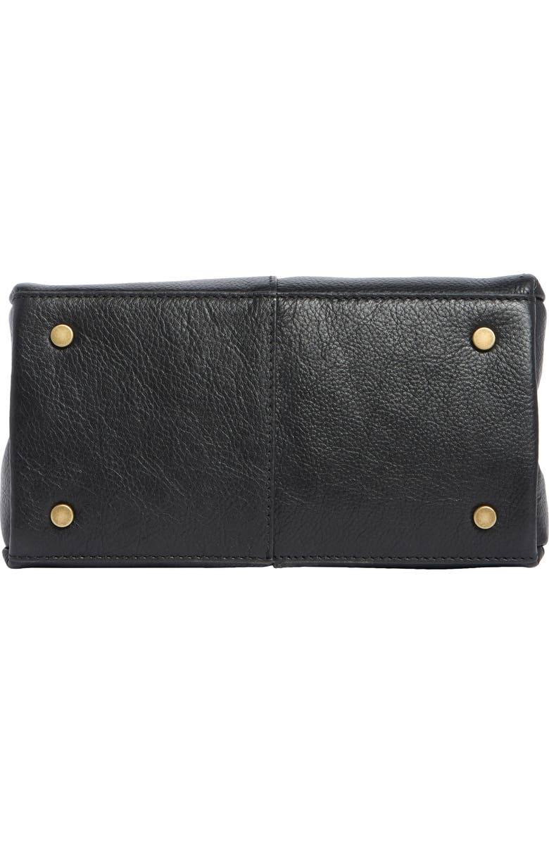 Lucky Brand Sue Leather Crossbody Shoulder Bag, Alternate, color, Black