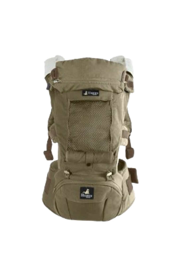 Huggs® Baby Hip Carrier With Patented Hipbelt, Alternate, color, Khaki Sand
