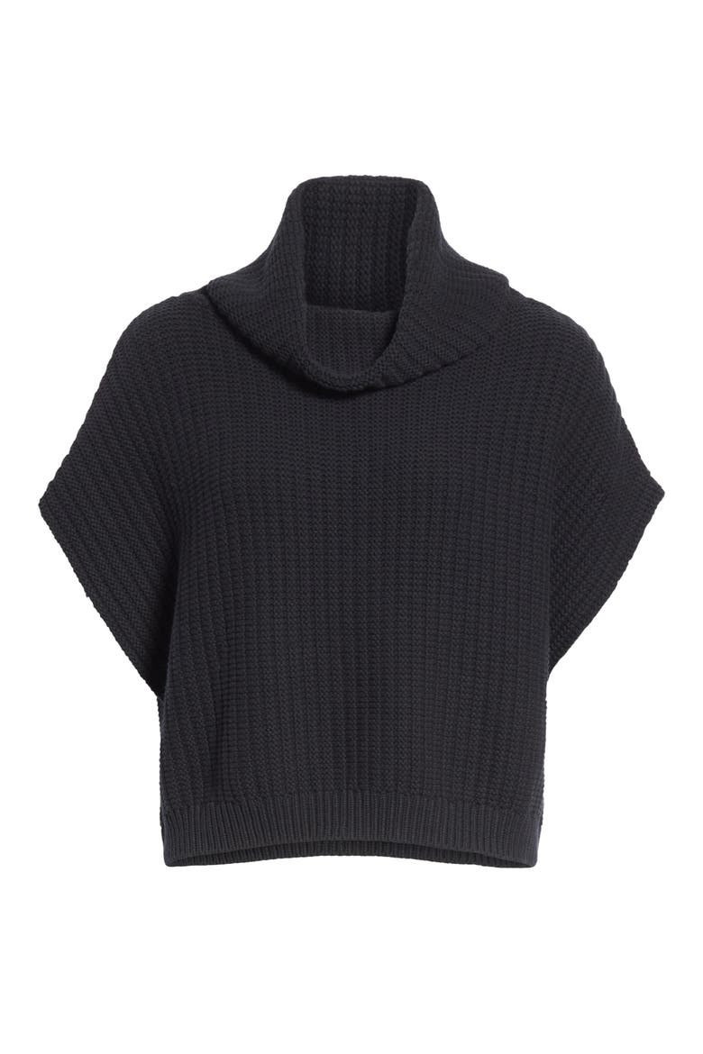 Keep It Simple Vest, Alternate, color, BLACK