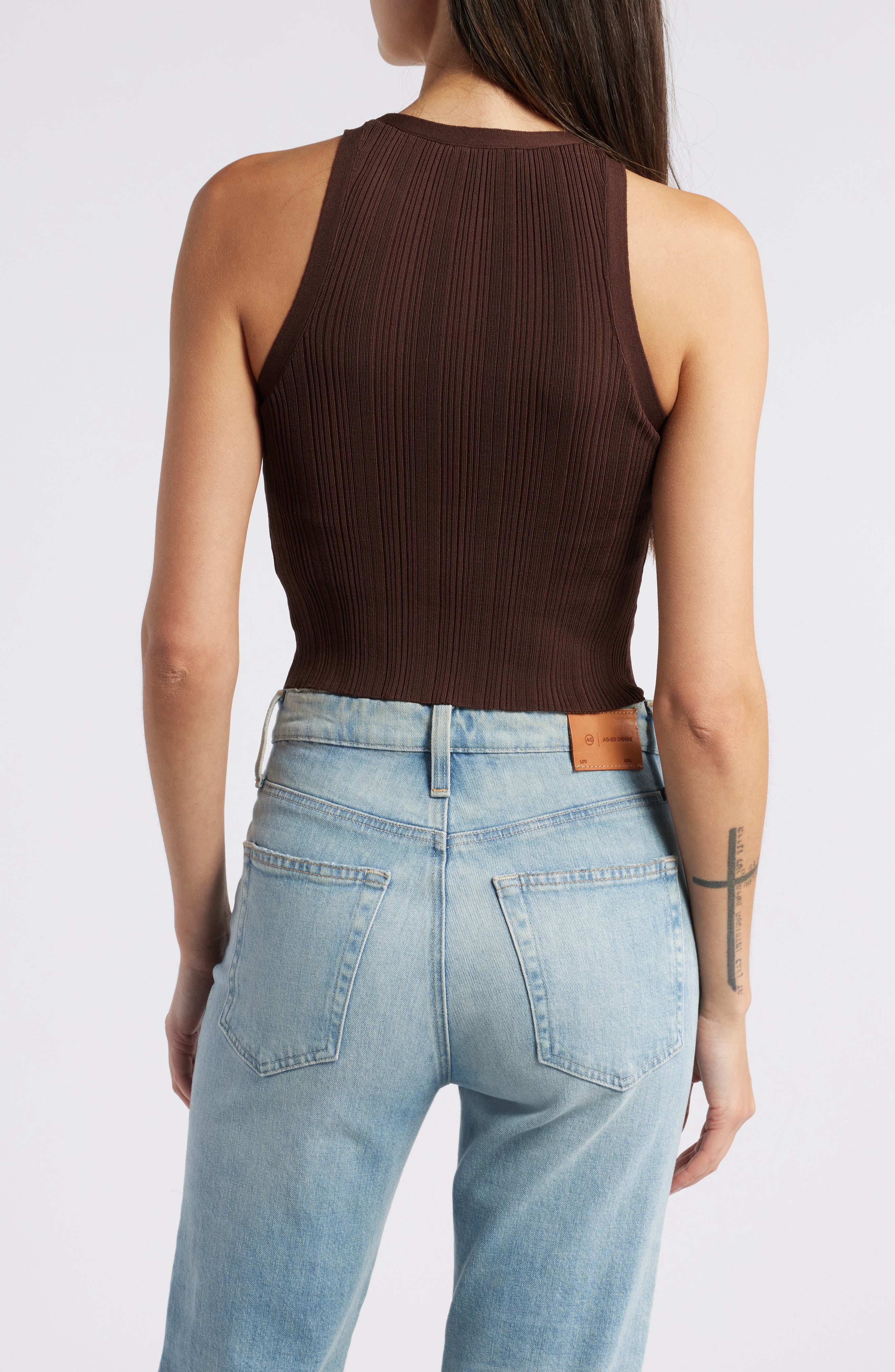 Ribbed Crop Tank - image 2