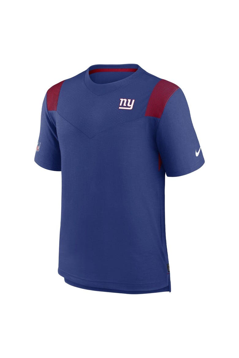 Men's Nike Royal New York Giants Sideline Tonal Logo Performance Player T-Shirt, Alternate, color, Royal