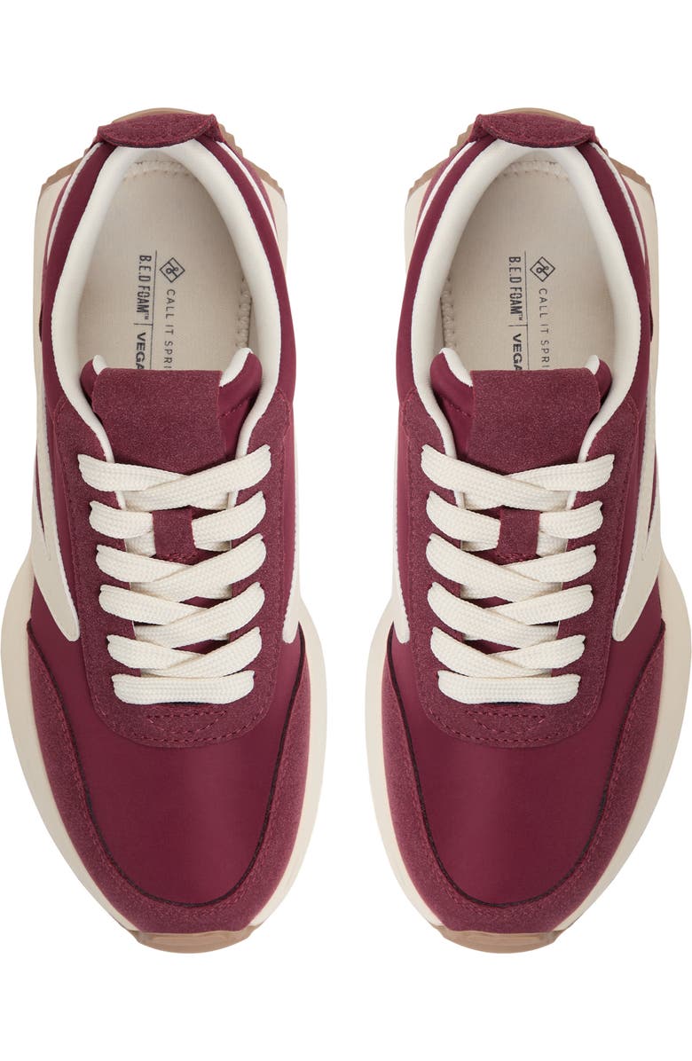 Call It Spring By Aldo Danie Sneaker, Alternate, color, Bordo