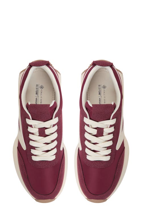 Call It Spring By Aldo Danie Sneaker In Burgundy