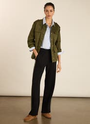 Baukjen Marjorie Side Stripe Ponte Trousers