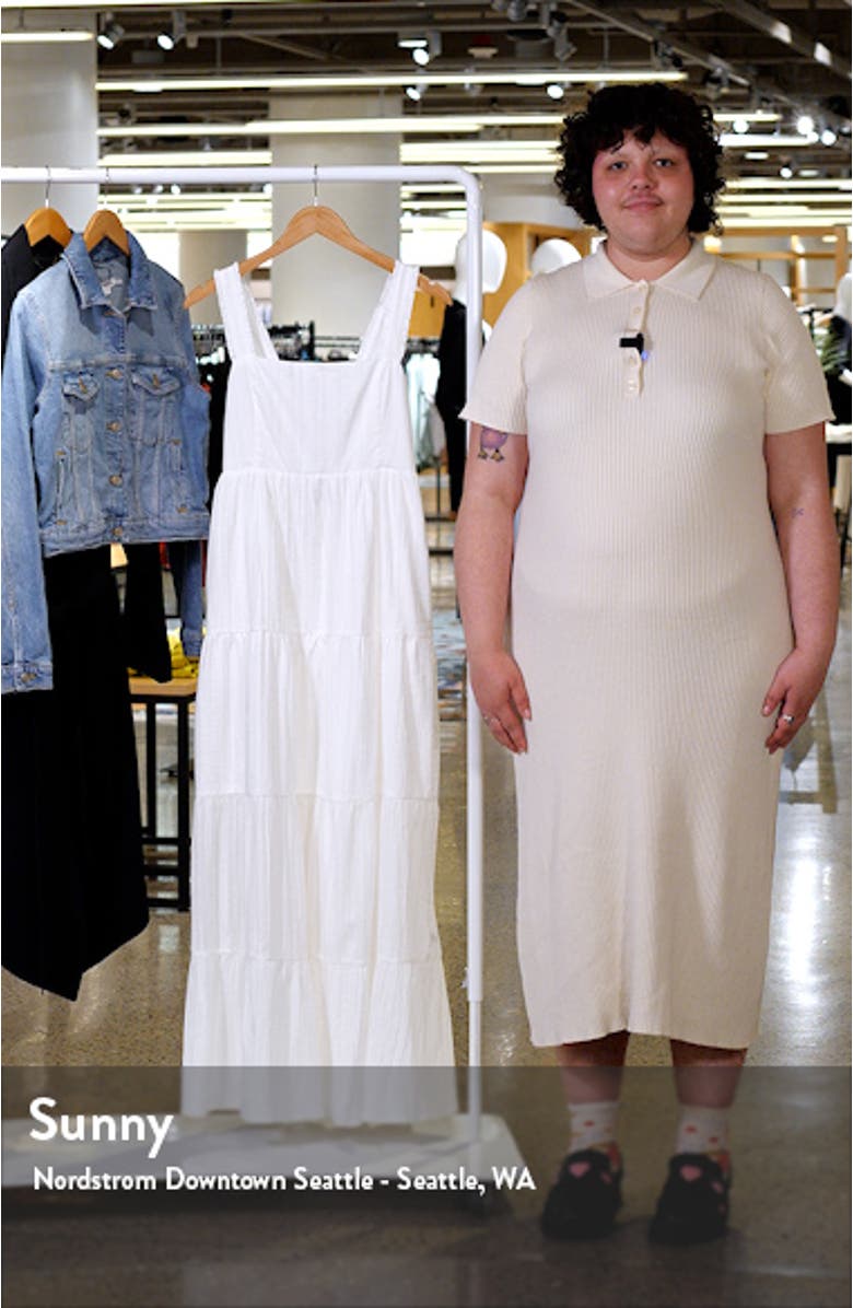 Ginseng Tiered Cotton Maxi Sundress