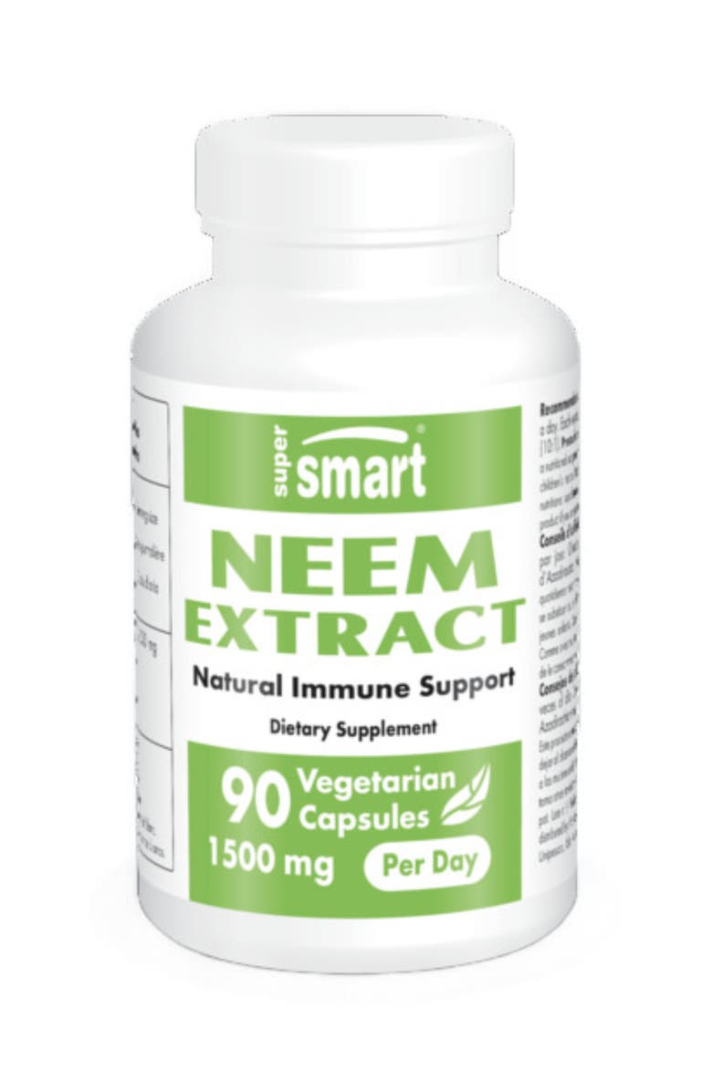 SuperSmart Neem Extract 1500mg per Day, Main, color, NO COLOR