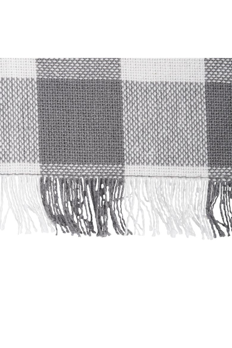 Gray Asst Heavyweight Fringed Dishtowel Set/4, Alternate, color, Gray