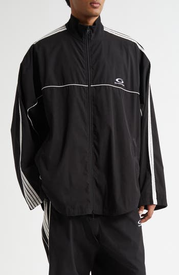 ブルゾン Balenciaga Tracksuit Jacket Balenciaga Tracksuit Jacket in Black | FWRD