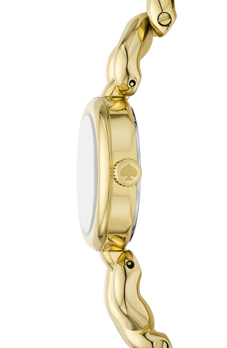 Kate Spade New York monroe bracelet watch, 24mm, Alternate, color, Gold