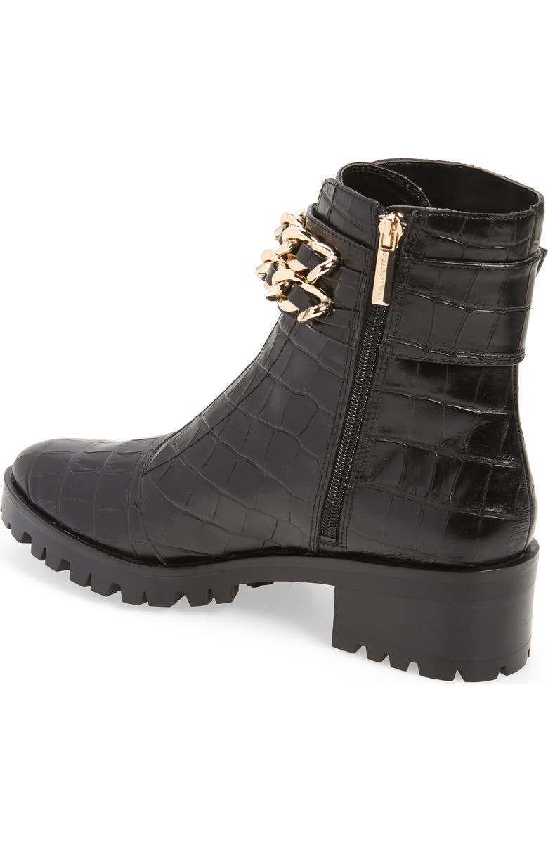 KARL LAGERFELD PARIS Palmer Combat Boot, Alternate, color,