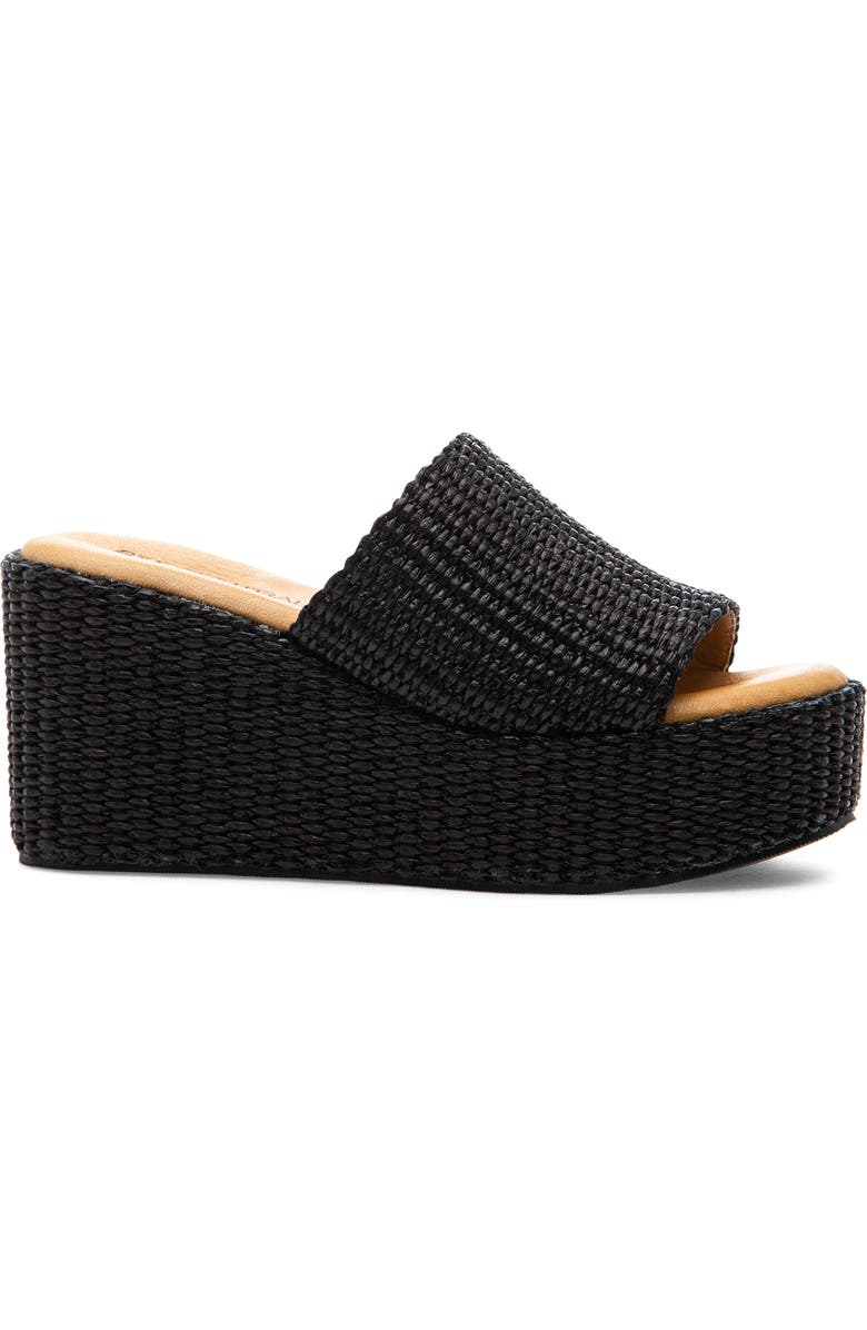 275 Central Sienna Platform Slide Sandal, Alternate, color, Black