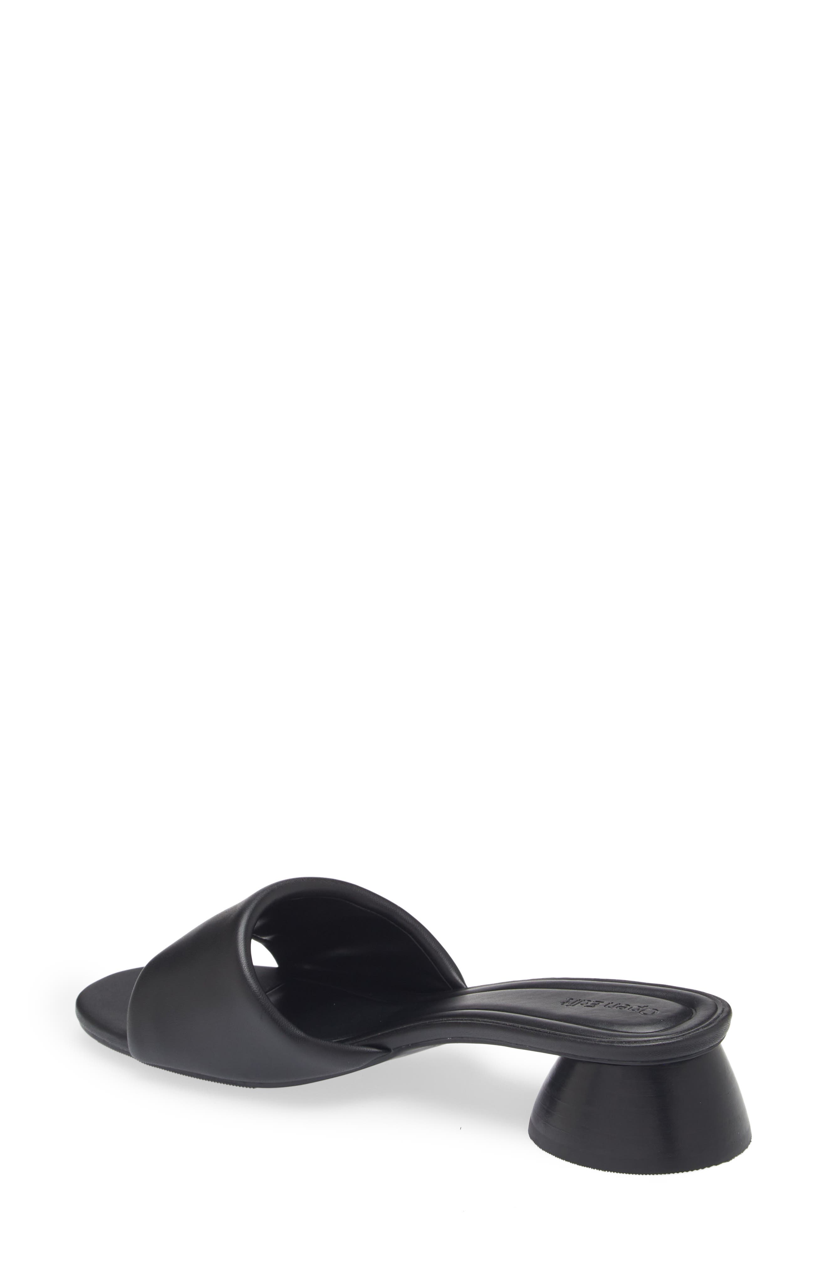Kalani Slide Sandal, Alternate, color, BLACK