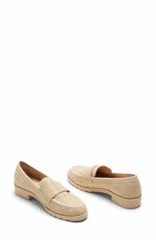 Kenneth Cole Reaction Fern Raffia Penny Loafer