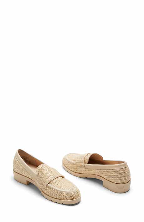 Kenneth Cole Reaction Fern Raffia Penny Loafer