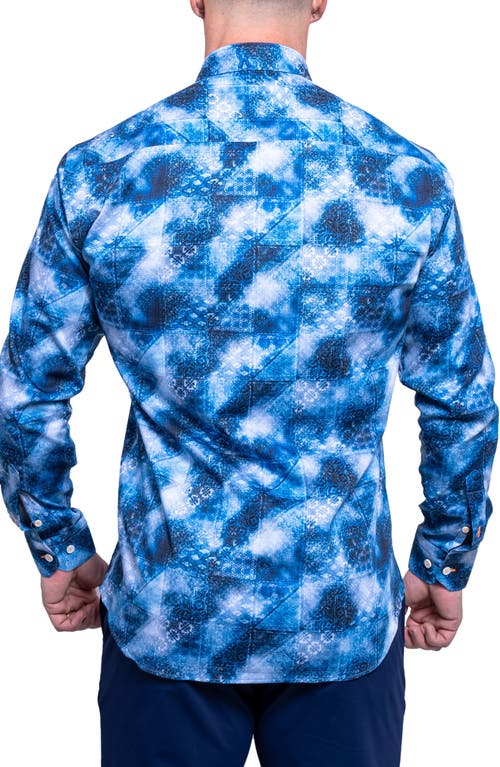Maceoo Fibonacci Resistance Contemporary Fit Button-up Shirt