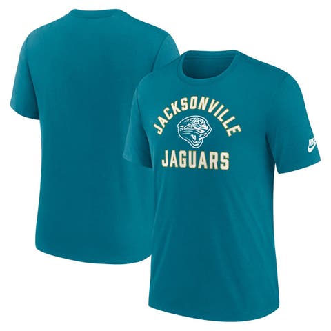 Men's Nike Teal Jacksonville Jaguars Favorable Timeline Tri-Blend T-Shirt