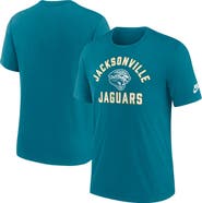 Nike Men's Nike Teal Jacksonville Jaguars Favorable Timeline Tri-Blend T-Shirt