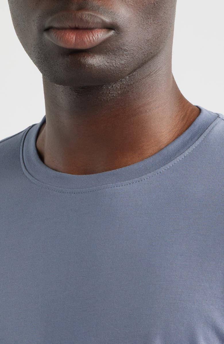 Nordstrom Cotton & Modal Crewneck T-Shirt, Alternate, color, Grey Folkstone