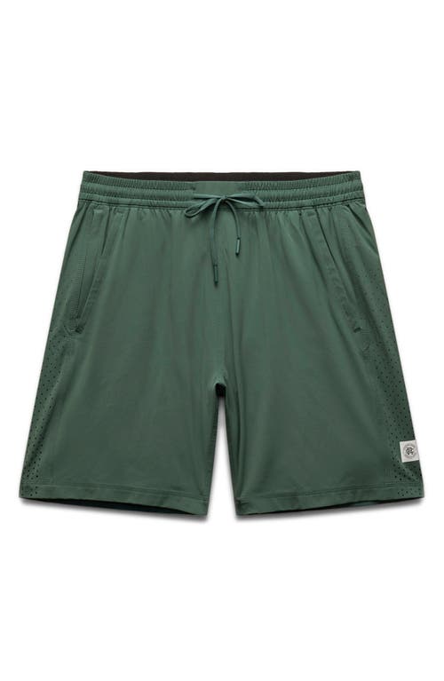 Reigning Champ 7-inch Performance Nylon Training Shorts In Green