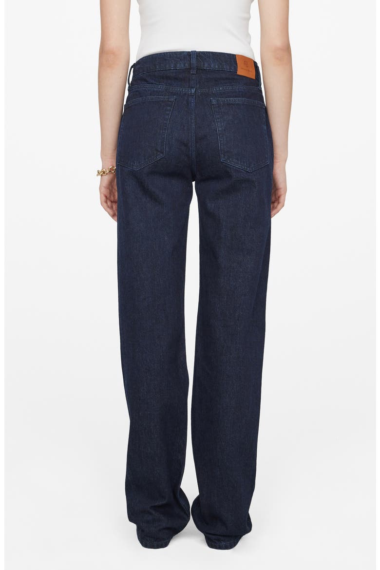Bennet High Waist Straight Leg Jeans, Alternate, color, MIDNIGHT BLUE