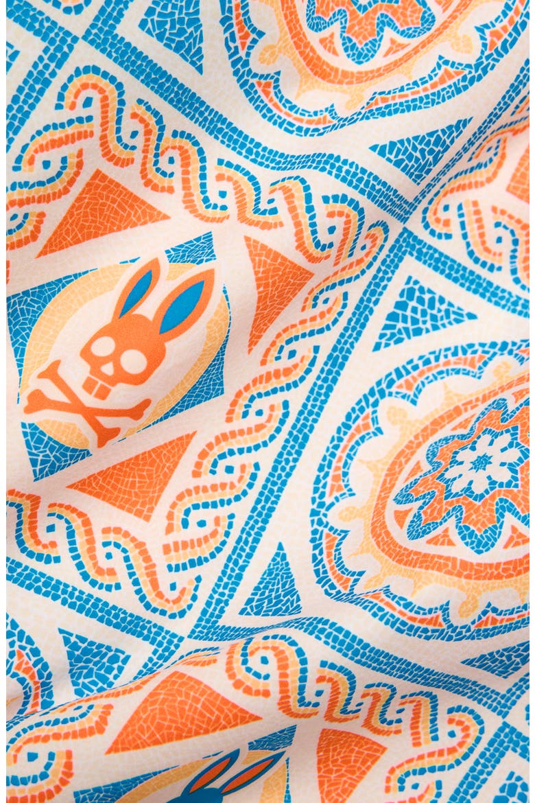 Frank All Over Swim Trunks, Alternate, color, BLUE DANUBE