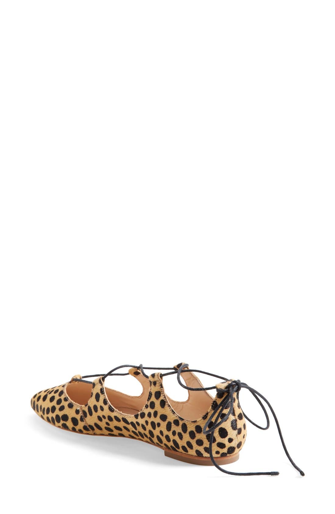 'Ambra' Flat, Alternate, color, CHEETAH