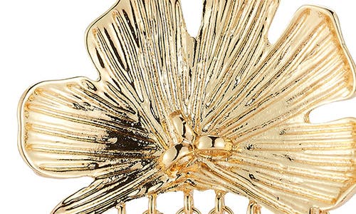 Sphera Milano Flower Crystal Fringe Earrings