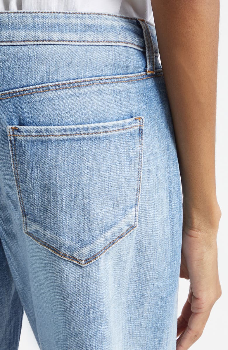 L'AGENCE Joanne Wide Leg Jeans, Alternate, color, Dry Ice