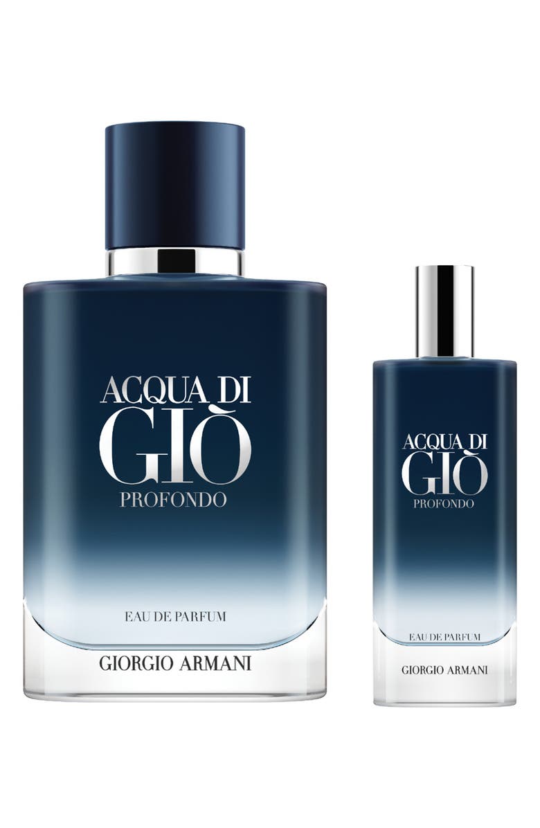 ARMANI beauty Acqua di Gio Profondo Eau de Parfum Set $185 Value, Main, color,