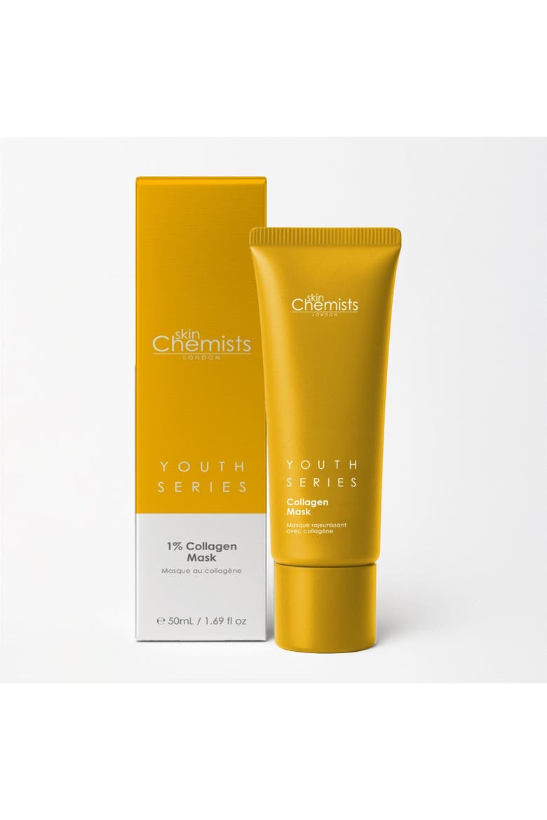 Youth Series 1% Collagen Mask 50ml for Loss of Firmness, Anti-Aging, Alternate, color, White
