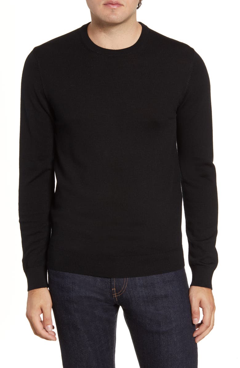 Bonobos Slim Fit Merino Wool Crewneck Sweater, Main, color,