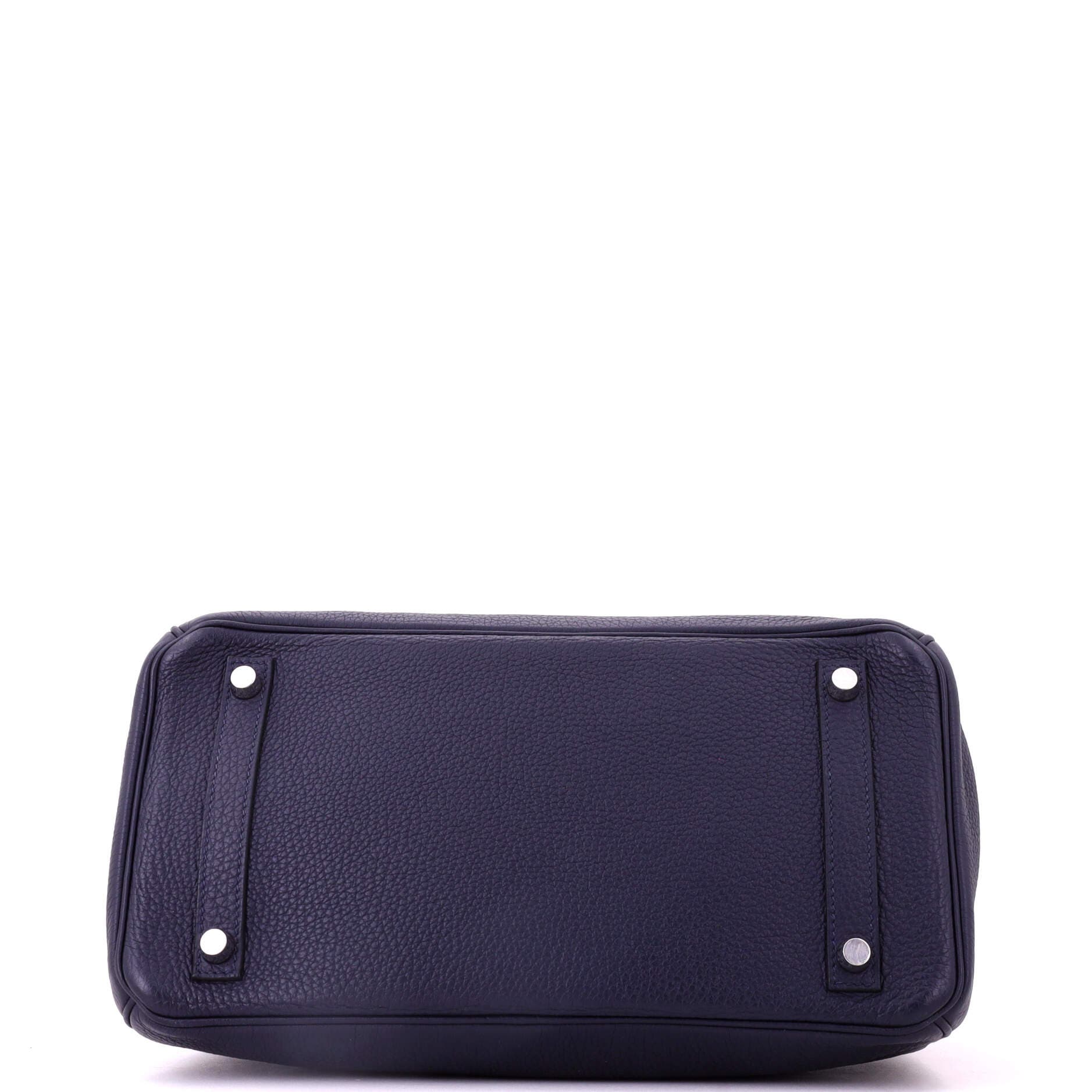 81034712 Birkin Handbag Verso Togo with Palladium Hardware 30, Alternate, color, 
