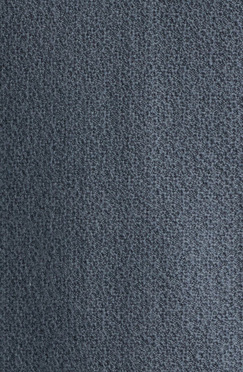 FRAME Long Sleeve Wool Polo Sweater, Alternate, color, Blue Grey