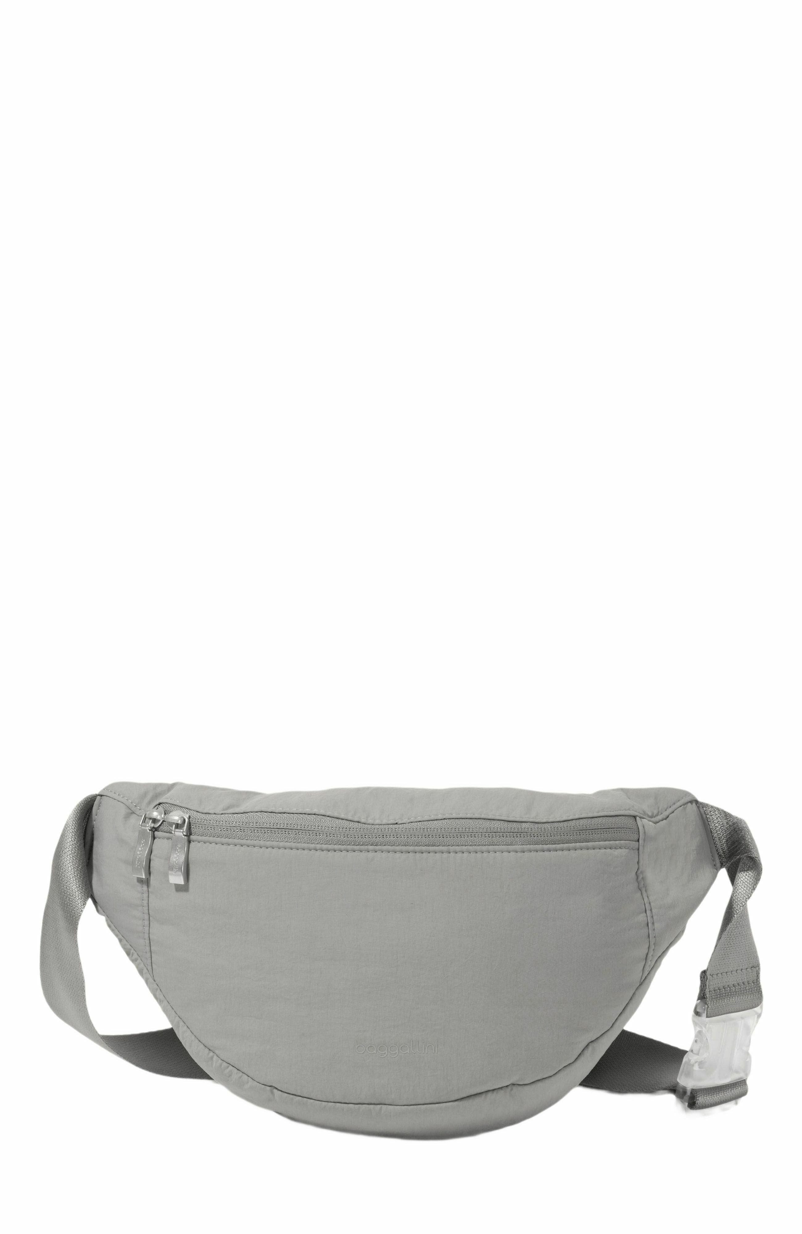 BAGGALLINI Swift Belt Bag Sling, Main, color, B-Lite Silver Sand